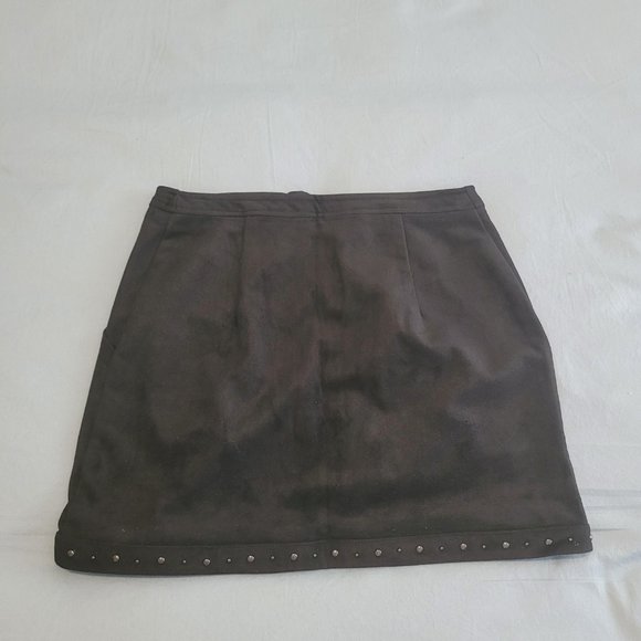 Suede Americzn Eagle Mini Skirt - Picture 2 of 3